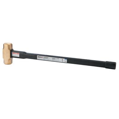 6 LB. BRASS HEAD HAMMER, 30"