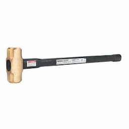8 LB. BRASS HEAD HAMMER, 30"