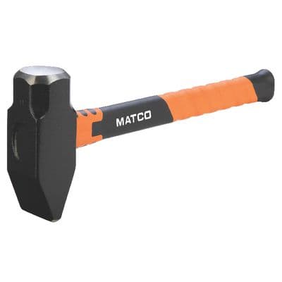 2.5 LBS. BLACKSMITH HAMMER WITH FIBERGLASS HANDLE