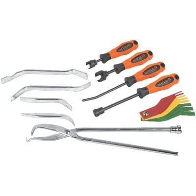10 PIECE BRAKE TOOL SET - ORANGE