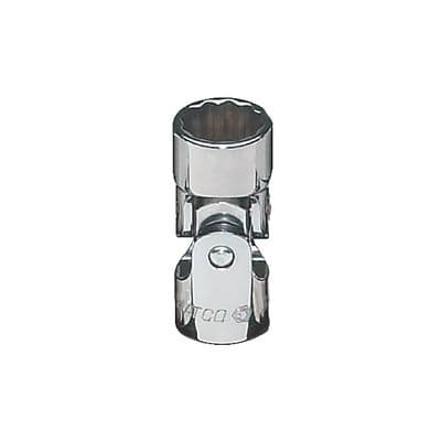 3/8" DRIVE 1/2" SAE 12 POINT UNIVERSAL CHROME SOCKET