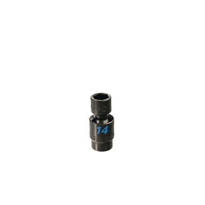 3/8" DRIVE 14MM 6 POINT TORQUE FORCE UNIVERSAL IMPACT SOCKET