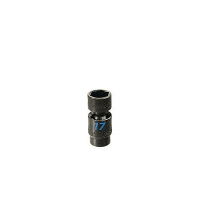 3/8" DRIVE 17MM 6 POINT TORQUE FORCE UNIVERSAL IMPACT SOCKET