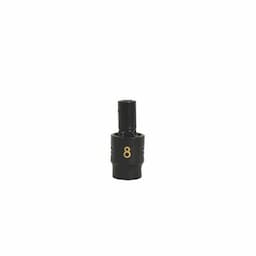 3/8" DRIVE 8MM METRIC 6 POINT UNIVERSAL IMPACT SOCKET