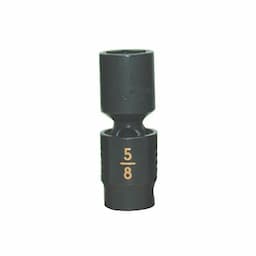 3/8" DRIVE 5/8" SAE 6 POINT MID-LENGTH UNIVERSAL IMPACT SOCKET