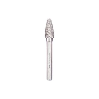 TREE SHAPED RADIUS END BURR 3/8" x 3/4"