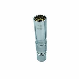 3/8" DRIVE 16MM METRIC 12 POINT MAGNETIC THIN WALL UNIVERSAL JOINT SPARK PLUG SOCKET