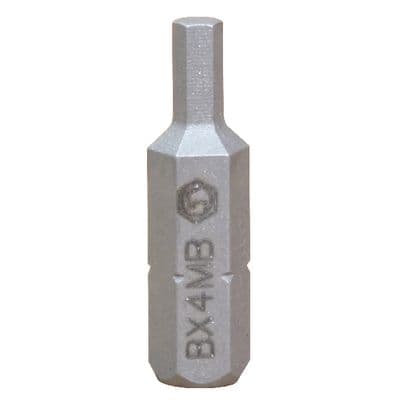 3/8" METRIC HEX QUIKBIT - 4MM