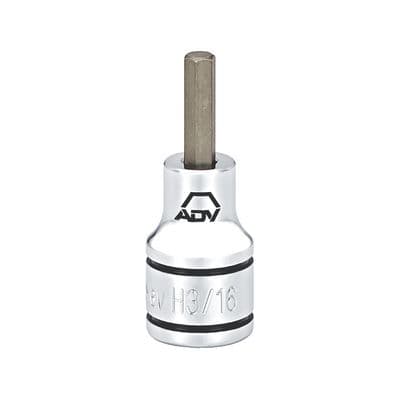 3/8" DRIVE 3/16" SAE HEX BIT