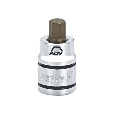 3/8" DRIVE 7MM STUBBY HEX BIT