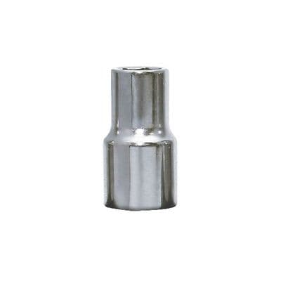 1/2" DRIVE 10MM METRIC 6 POINT CHROME SOCKET