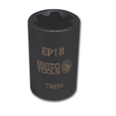 1/2" DRIVE EP18 RECESSED TORX® PLUS SOCKET