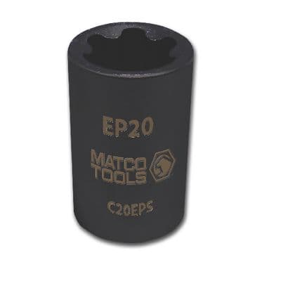 1/2" DRIVE EP20 RECESSED TORX® PLUS SOCKET