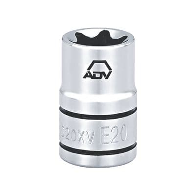 1/2" DRIVE E20 INVERTED TORX