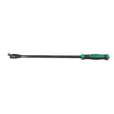 1/2" DRIVE 24" LONG BLACK CHROME BREAKER BAR - GREEN