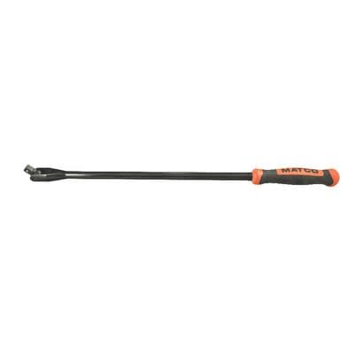 1/2" DRIVE 24" LONG BLACK CHROME BREAKER BAR - ORANGE