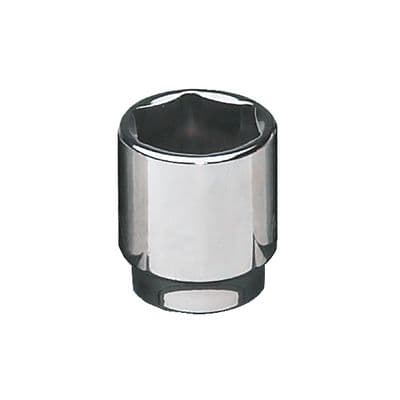 1/2" DRIVE 30MM METRIC 6 POINT CHROME SOCKET