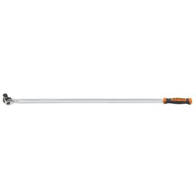 1/2" DRIVE 36" LONG FLEX HEAD BREAKER BAR WITH ERGO HANDLE - ORANGE