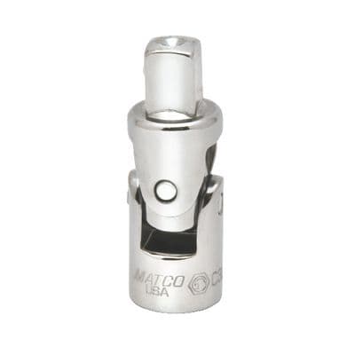1/2" DRIVE 1/2" MALE CHROME UNIVERSAL JOINT