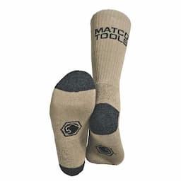 MEN'S REDBACK MATCO CREW SOCKS BEIGE/BLACK - 6 PAIRS