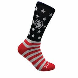 MEN'S REDBACK MATCO USA RED/WHITE/BLUE CREW SOCKS - 6 PAIRS