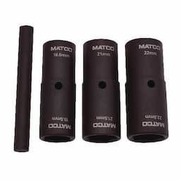 3 PIECE CHROME CAP BUSTER KIT