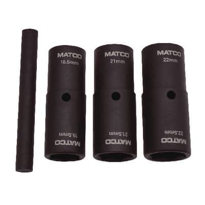 3 PIECE CHROME CAP BUSTER KIT