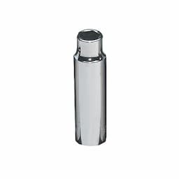 1/2" DRIVE 1/2" SAE 6 POINT DEEP CHROME SOCKET