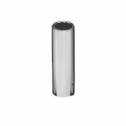 1/2" DRIVE 5/8" SAE 12 POINT DEEP CHROME SOCKET