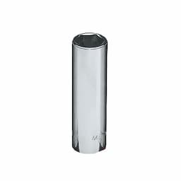 1/2" DRIVE 5/8" SAE 6 POINT DEEP CHROME SOCKET