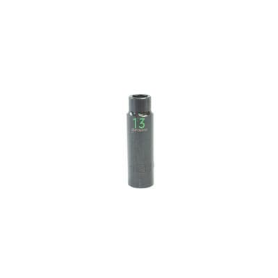 1/2" DRIVE 13MM METRIC 6 POINT DEEP IMPACT SOCKET - GREEN