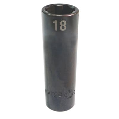 1/2" 18MM METRIC DEEP PRO NON-SLIP IMPACT SOCKET