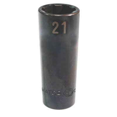 1/2" 21MM METRIC DEEP PRO NON-SLIP IMPACT SOCKET