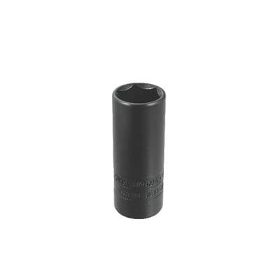 1/2" DRIVE 22MM METRIC 6 POINT DEEP THIN WHEEL LUG SOCKET