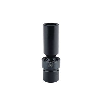 1/2" DRIVE 19MM METRIC 6 POINT ADV DEEP UNIVERSAL IMPACT SOCKET
