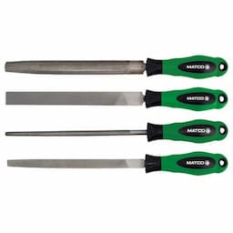 4 PIECE COMBO 8" FILE SET - GREEN