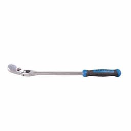 1/2" DRIVE 20-1/4" EIGHTY8 TOOTH LOCKING FLEX RATCHET WITH ERGO HANDLE - BLUE