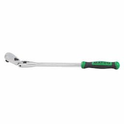 1/2" DRIVE 20-1/4" EIGHTY8 TOOTH LOCKING FLEX RATCHET WITH ERGO HANDLE - GREEN