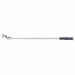 1/2" DRIVE 33-3/8" EIGHTY8 TOOTH LOCKING FLEX RATCHET WITH ERGO HANDLE - PURPLE