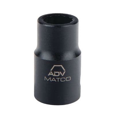 1/2" DRIVE 3/8" SAE 12 POINT IMPACT SOCKET