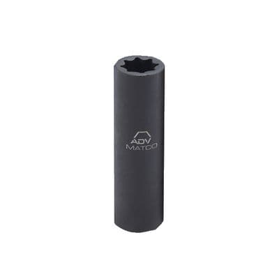 1/2" DRIVE 1/2" SAE 8 POINT IMPACT SOCKET