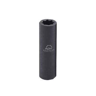 1/2" DRIVE 9/16" SAE 8 POINT IMPACT SOCKET
