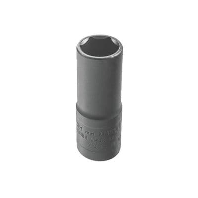 1/2" DRIVE 19MM X 21MM METRIC 6 POINT FLIP SOCKET