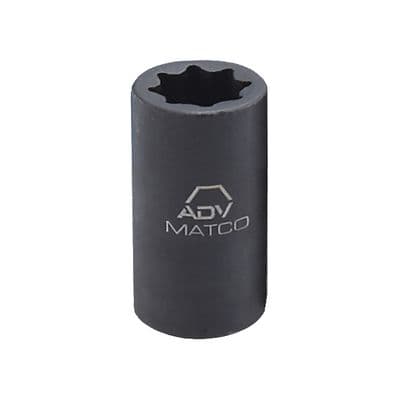 1/2" DRIVE 1-1/16" SAE 8 POINT IMPACT SOCKET