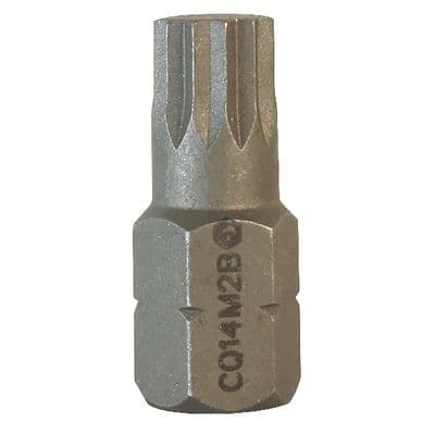 14MM TRIPLE SQUARE HEX BIT