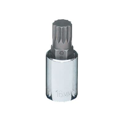 1/2 SQUARE DRIVE SHORT METRIC TRIPLE SQUARE BIT & SOCKET DRIVER