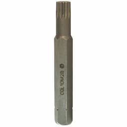 10MM LONG TRIPLE SQUARE HEX BIT