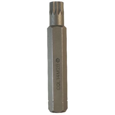 14MM LONG TRIPLE SQUARE HEX BIT