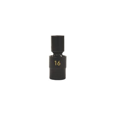 1/2" DRIVE 16MM METRIC 6 POINT UNIVERSAL IMPACT SOCKET