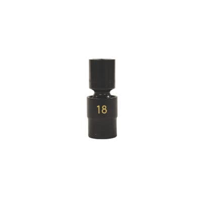 1/2" DRIVE 18MM METRIC 6 POINT UNIVERSAL IMPACT SOCKET